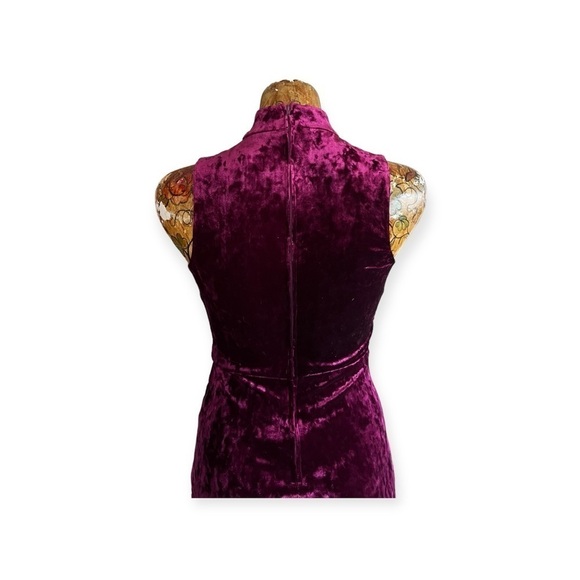 B Darlin red soft bodycon dress Sz 3 / 4 small  sleeveless cocktail party - Picture 5 of 7